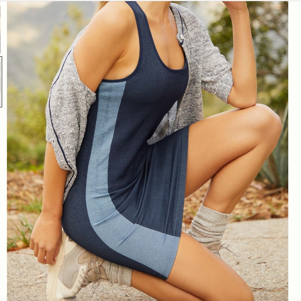 NWT - The Upside circular knit Raf Dress